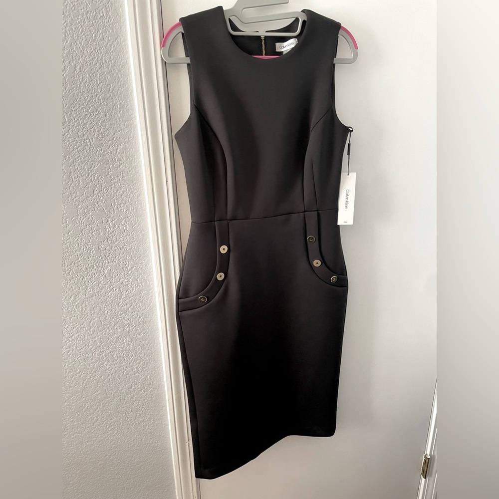 Nwt Calvin Klein Sleeveless Dress